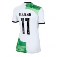 Dres Liverpool Mohamed Salah #11 Gostujuci za Žensko 2023-24 Kratak Rukav